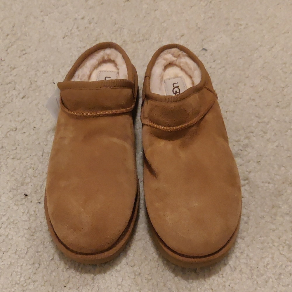 New!UGG CLASSIC SLIPPERS WOMEN'S 1108193 CHESTNUT Y2K Retro Inspired SIZE 10